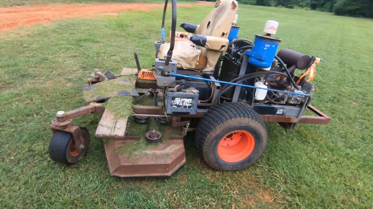 Maintaining My Custom Built Diesel Zero Turn Before Tackling 2.4 Acres