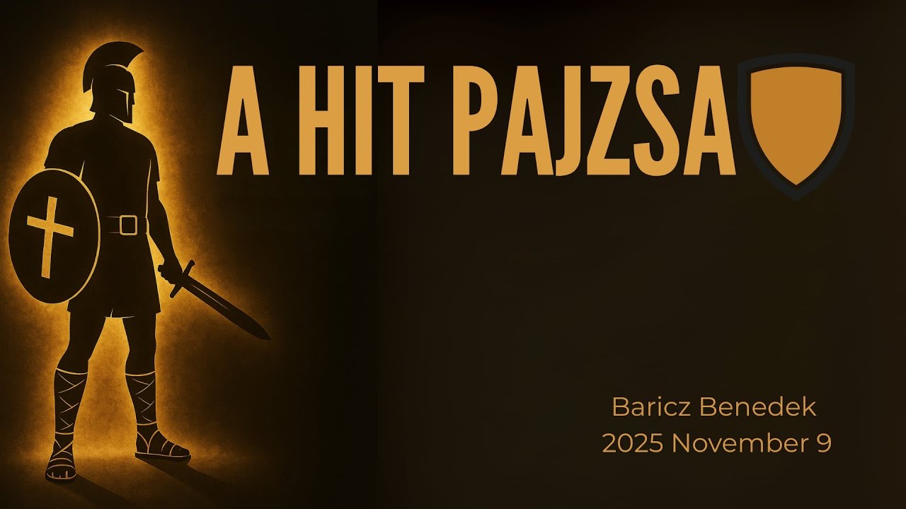 A hit pajzsa - Baricz Benedek