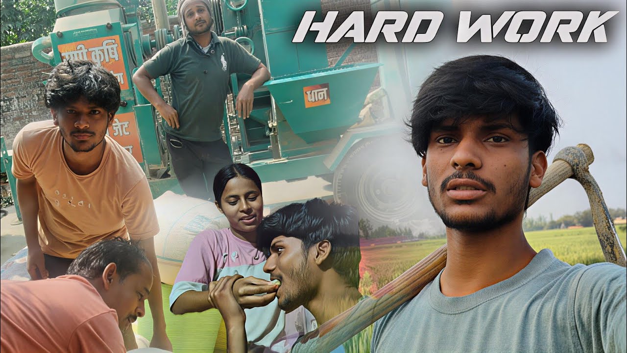 Aloo ki khudai and dhan ki kutai #vlog