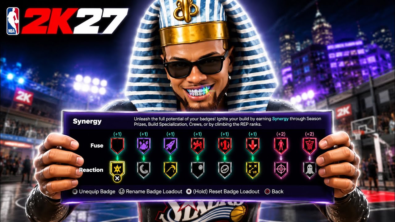 НЕ допускайте ЭТУ ошибку при создании MyPLAYER в NBA 2K27! (Гайд по синергии значков)