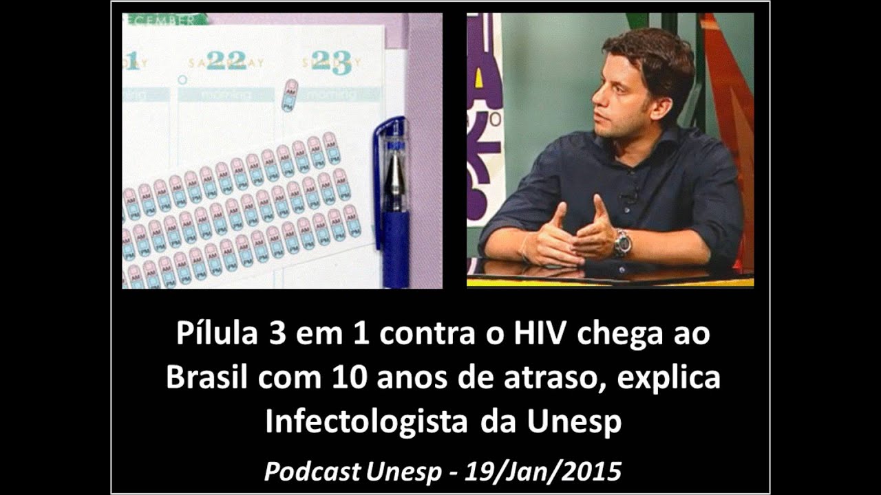 P&iacute;lula 3 em 1 contra o HIV chega ao Brasil com 10 anos de atraso