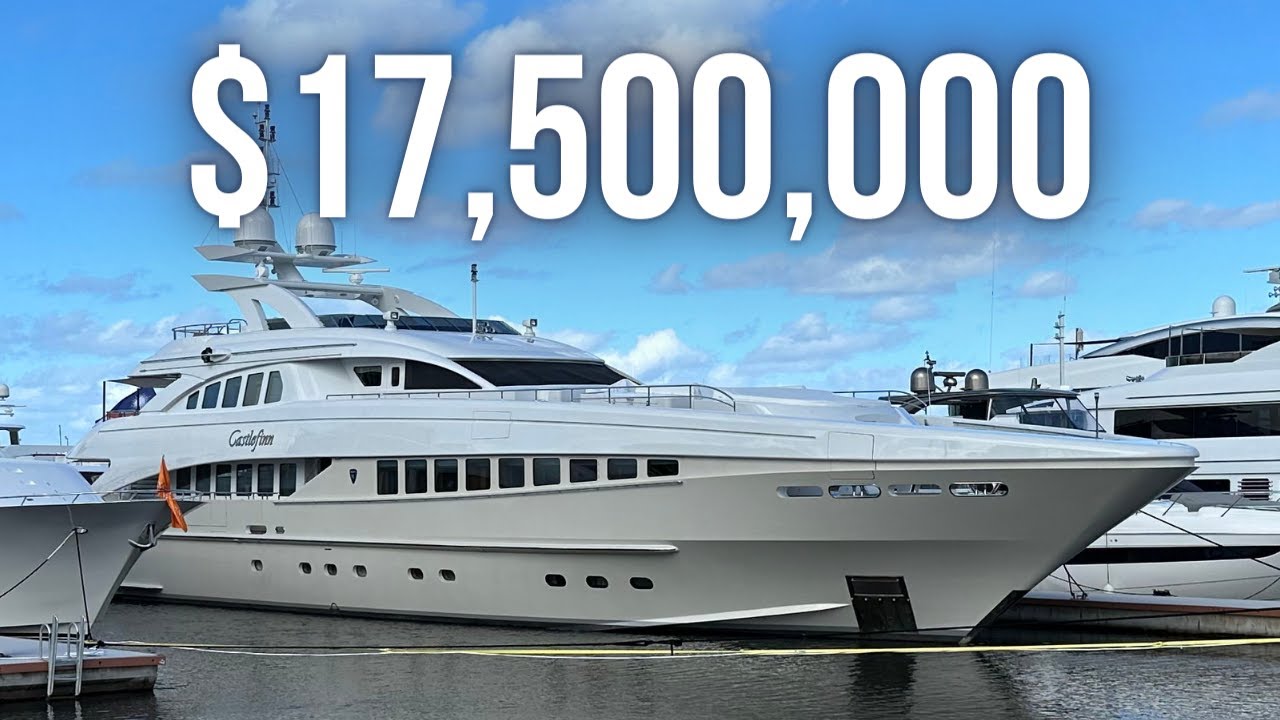 Touring a $17,500,000 146' Heesen SuperYacht
