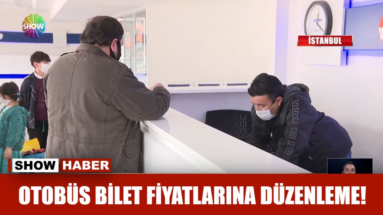 Otobüs bilet fiyatlarına düzenleme!