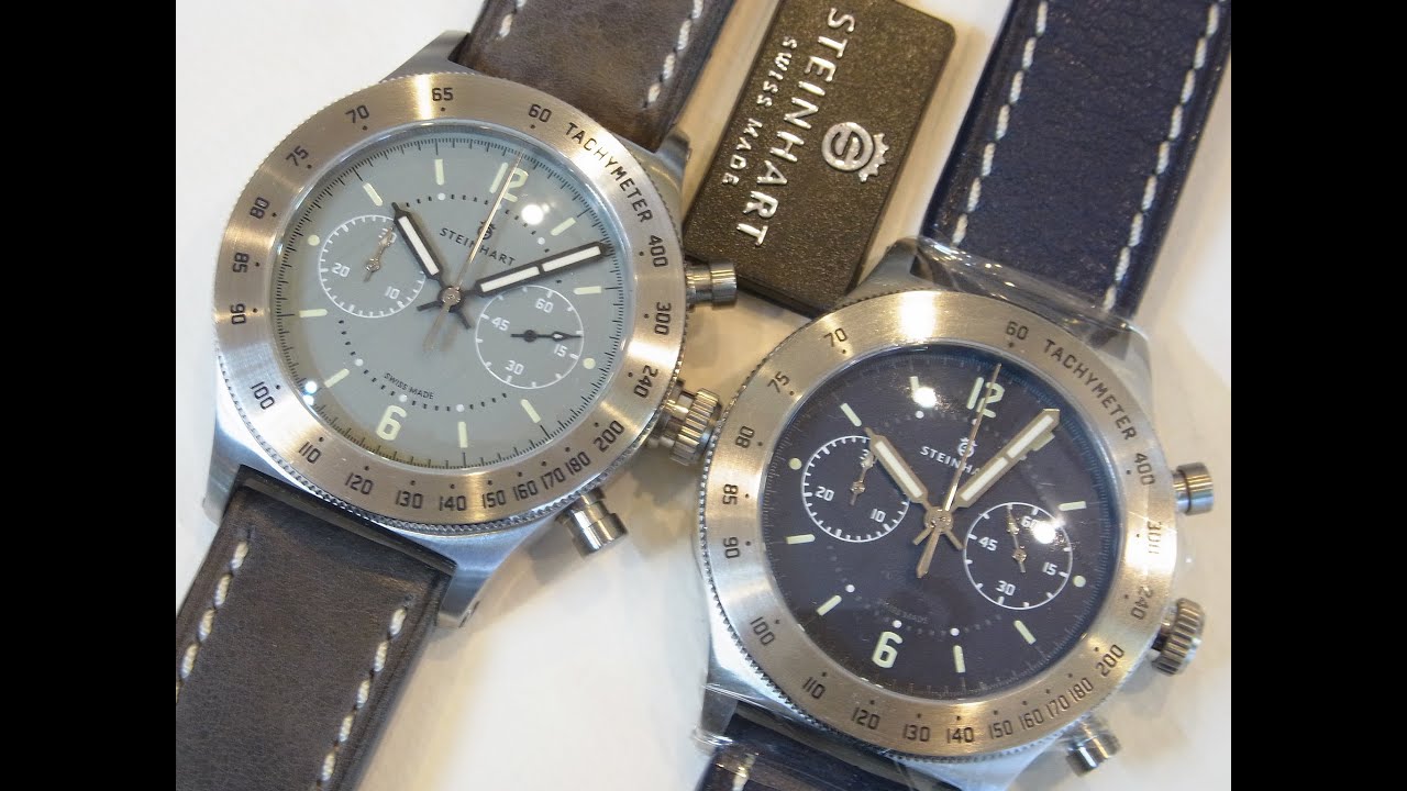 ＳＴＥＩＮＨＡＲＴ　ＭＡＲＩＮＥ　クロノグラフ