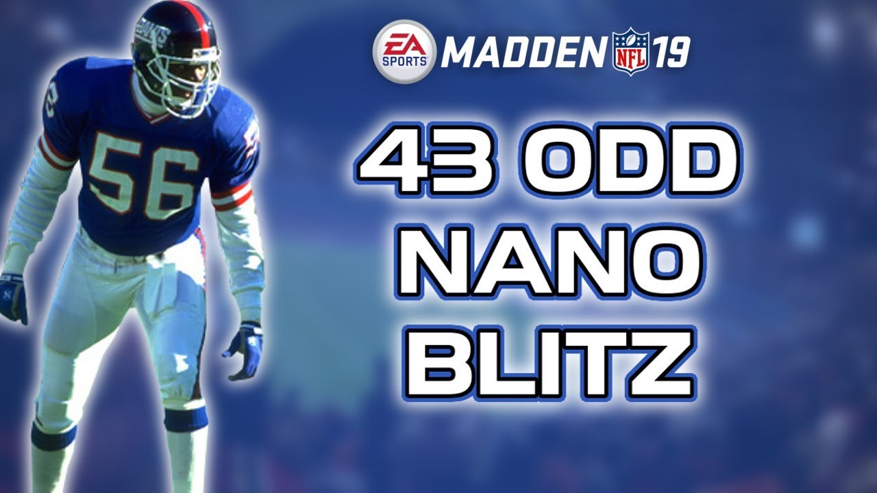 NANO BLITZ - 43 Odd: Cross 3 Fire - Madden 19 Tips