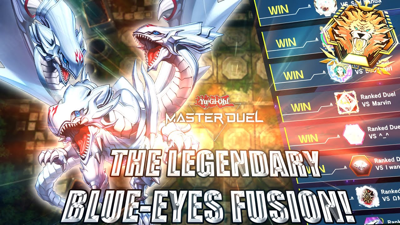 +10 WINS WITH MY BLUE-EYES MASTER MAGIA DECK!! ROAD TO MASTER🔥(Yu Gi Oh Master Duel)