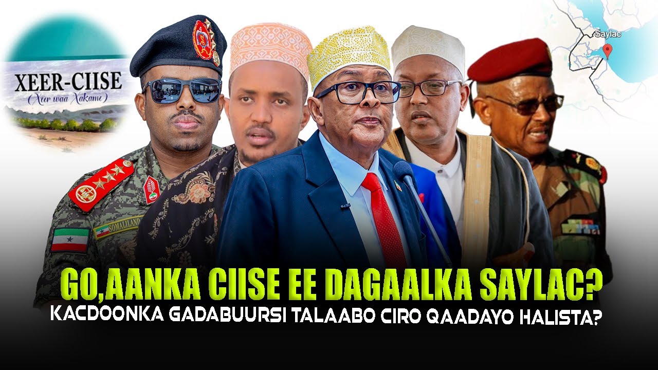 Xog Ciise oo Go.aamiyey Dagaalka Saylac&Kacdoonka Gadabuursi Cirro Talaabo Qaadaya & Doorka Jabuuti?