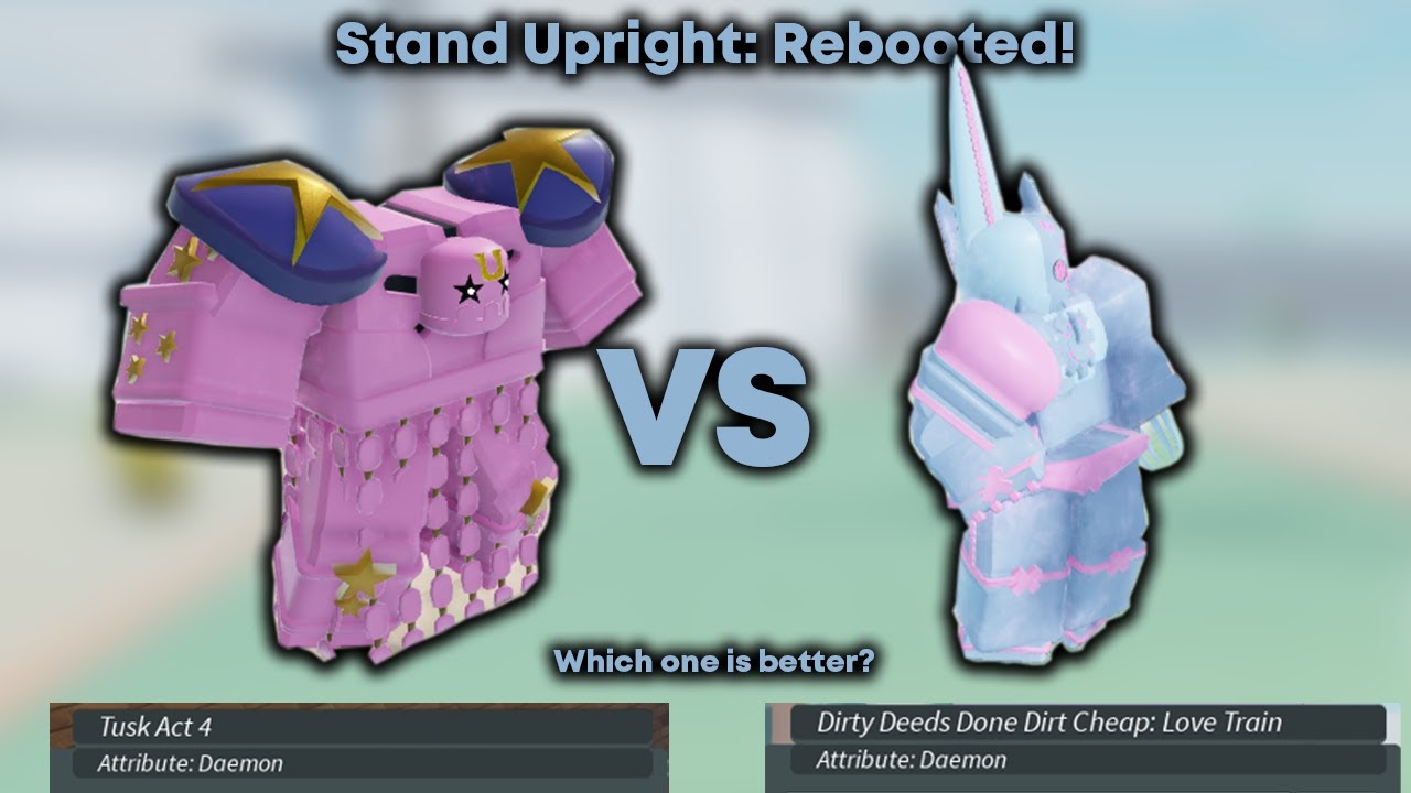 Tusk Act 4 vs D4C Love Train! [Stand Upright: Rebooted]