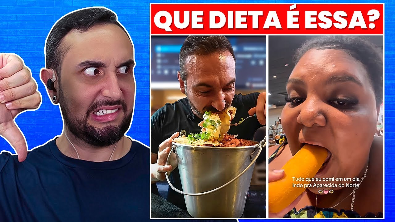 Góes reage a dietas EXTREMAS! Por que Corbucci é magro e outros não?