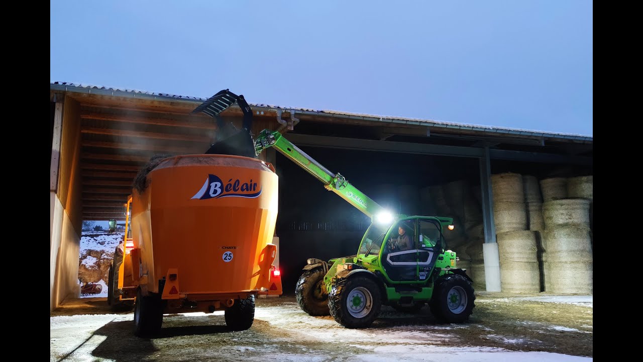 🤠 Mélangeuses de chez Bélair | Case ih | Merlo  [Explication] 🟡🔵