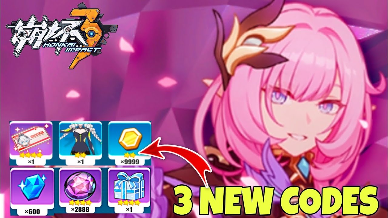 3 NEW HONKAI IMPACT 3 EXCHANGE CODES 2021 | HONKAI IMPACT 3 REDEEM CODES SEPTEMBER 2021