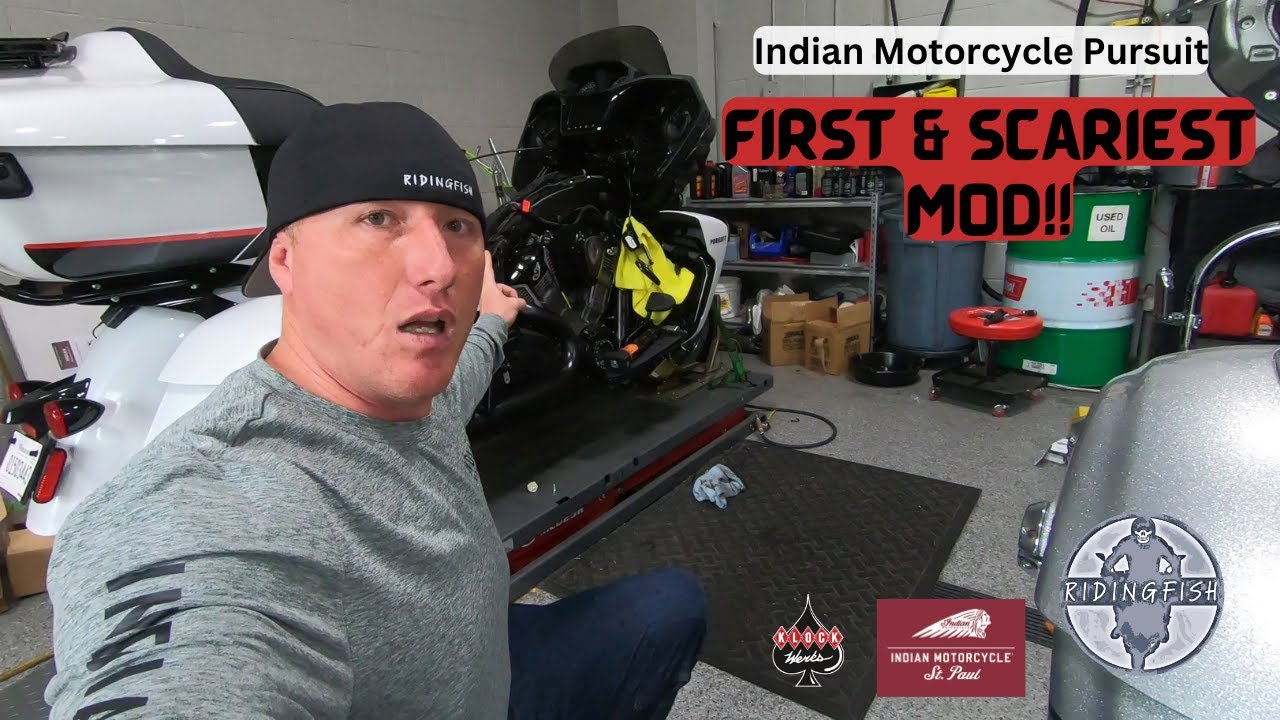 First and Scariest mod on the @IndianChallengerRiders Pursuit!