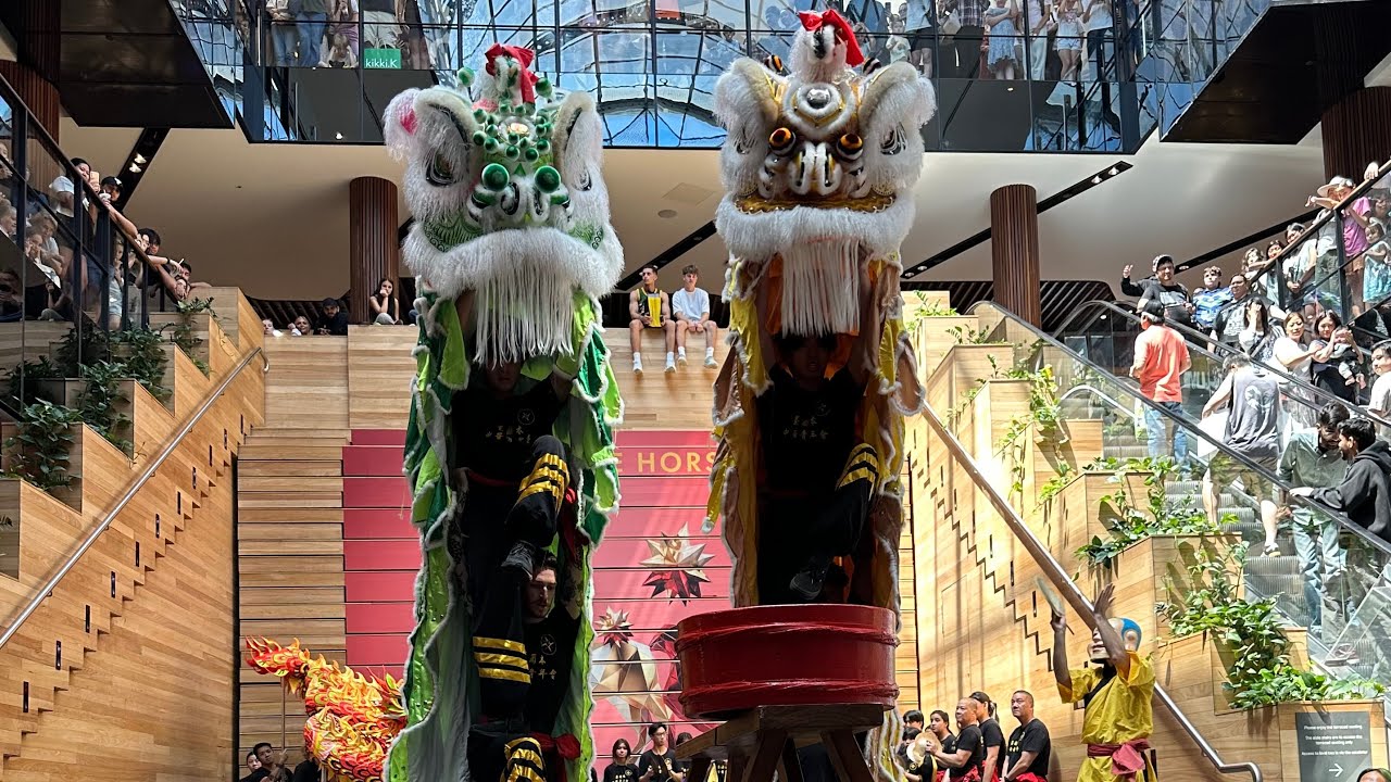 CYSM Lion and Dragon Dance at the Highpoint Shopping Centre - Lunar New Year 2026 15th February 2026