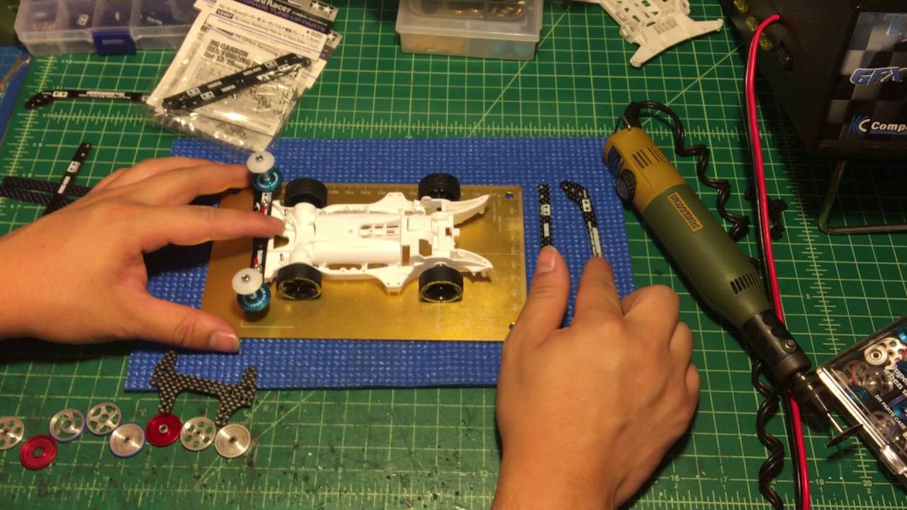 【ミニ四駆】Tamiya Mini 4wd AR Chassis foundation Series 3 (Rear Bumper V1)