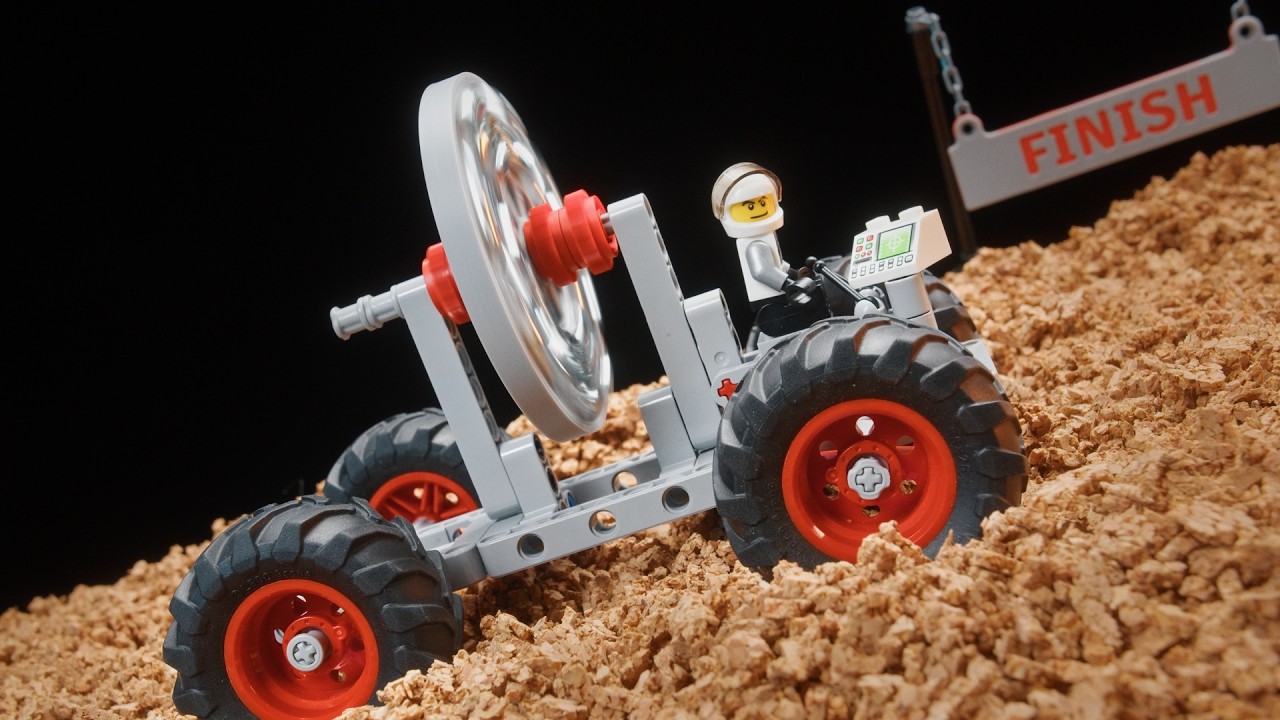 Flywheel #LEGO Vehicles vs Impossible Climb Obstacles #legotechnic #vehicles