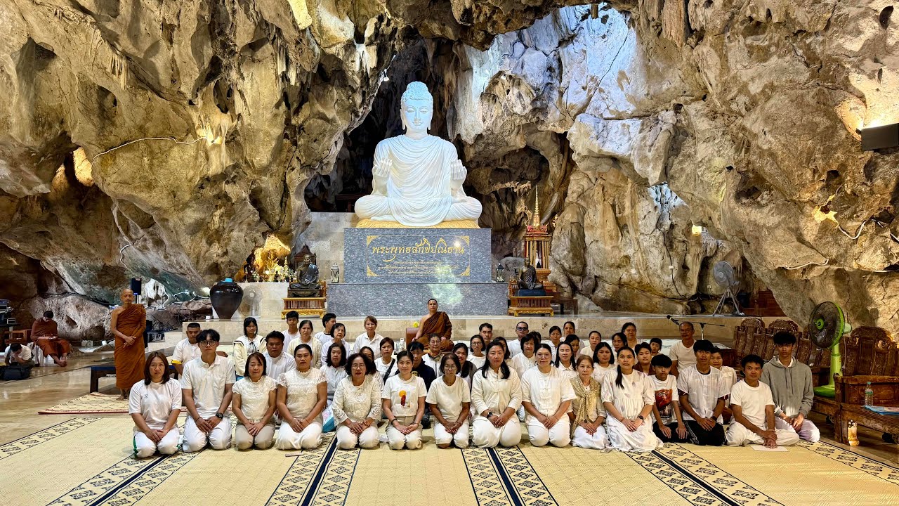 พระอาจารย์ตะวันให้โอวาท นักศึกษา สกร.แม่ทะ 29 ม.ค. 69 ณ  สำนักสงฆ์ถ้ำแจ้ง จ.ลำปาง