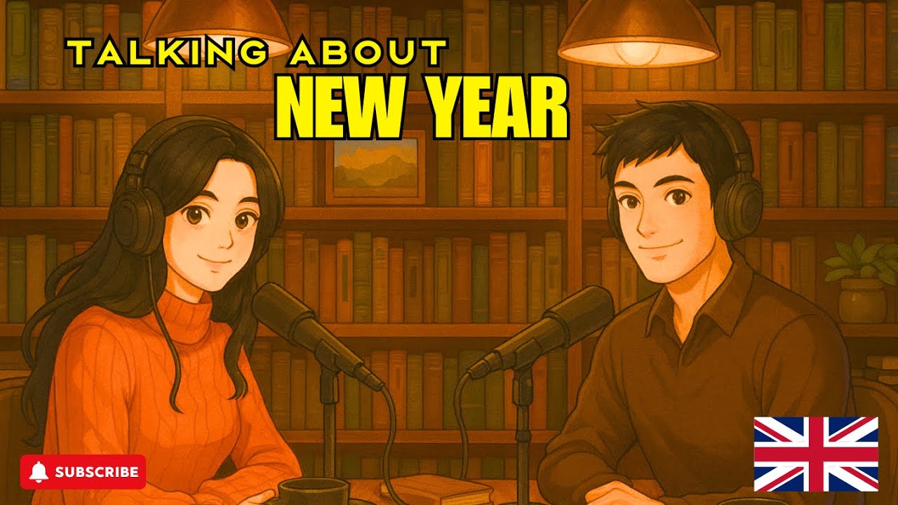 How to Talk About New Year Plans in English | English Conversation Practice