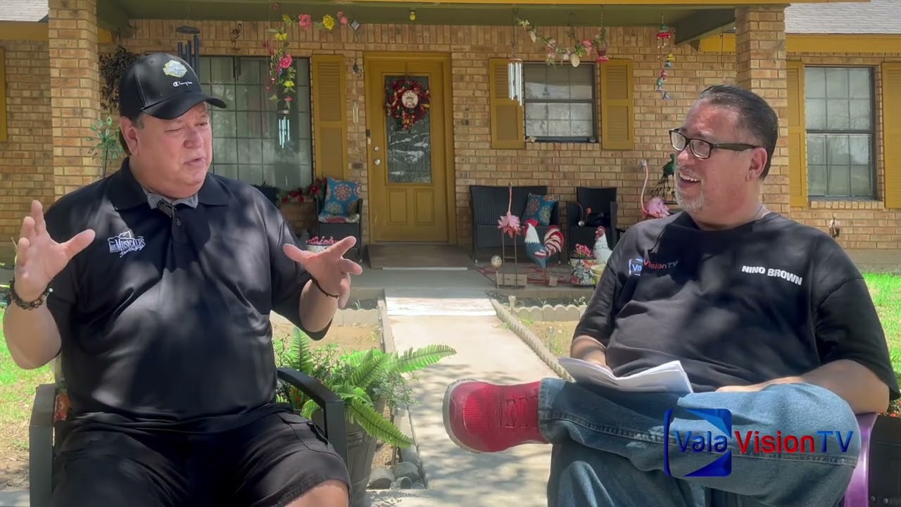 S1 E10   On The Porch with Nino Brown   David Lee Garza   ValaVisionTV