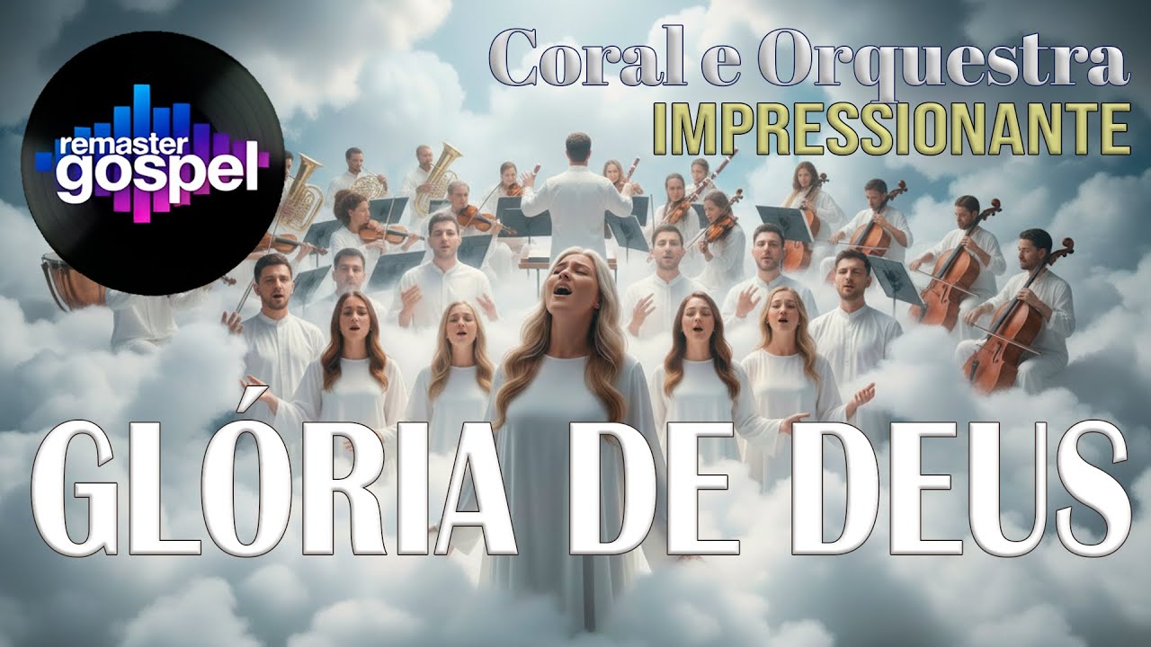 GLÓRIA DE DEUS de IRMÃS LEONEL numa versão IMPRESSIONANTE com ORQUESTRA e CORAL