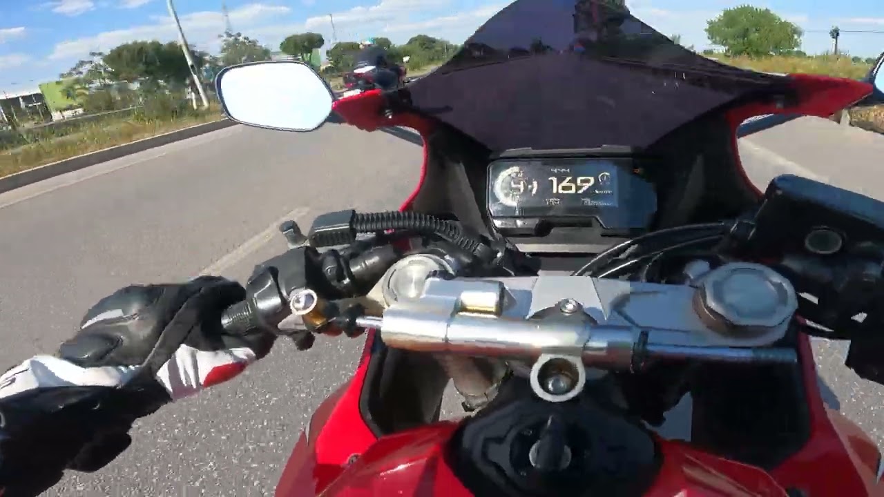 600RR vs 650R Kalkış