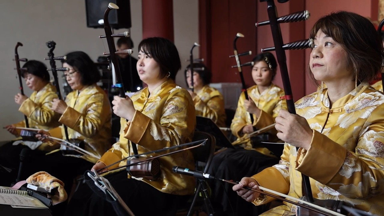 2026長崎ランタンフェスティバル（菜ノ花二胡アンサンブルの二胡合奏　仁）