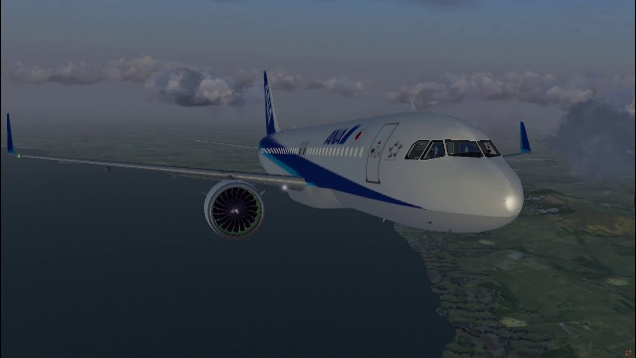 FlightGear a320 TakeOff_Climb_Cruise tutorial_(FlightGear a320 Full Flight Tutorial 2)