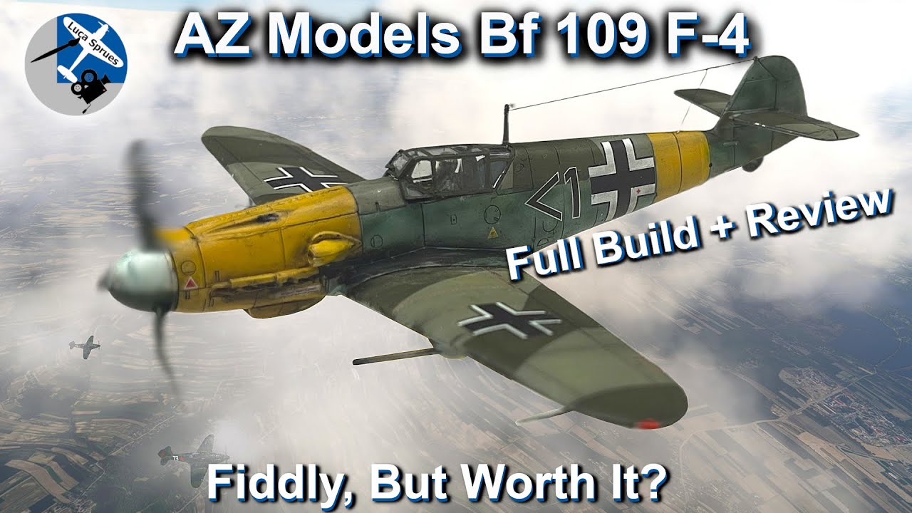 Is the AZ Models 1/72 Bf 109 F-4 Any Good? | Full Build & Review