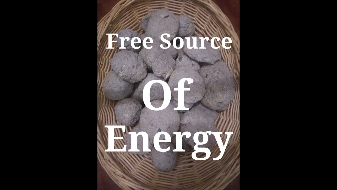 Create a free source of energy ( eco-friendly alternative to firewood and charcoal)