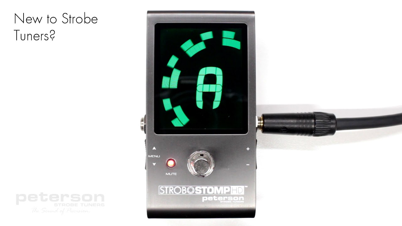 StroboStomp HD Video Instruction Manual - 2 - New To Strobe Tuners ?