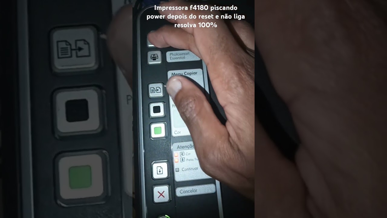 impressora f4180 piscando power depois do reset resolva 100% e liga @pagoucomprou