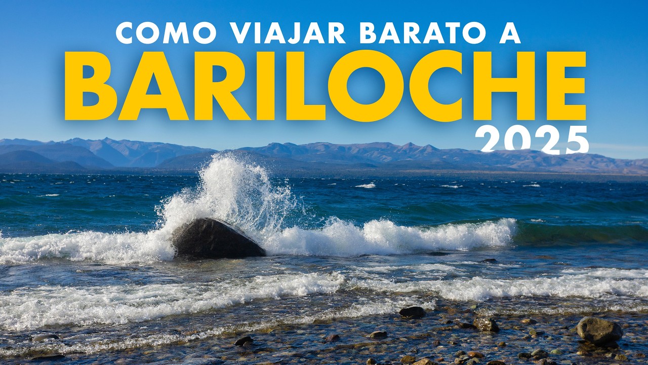 VIAJAR a BARILOCHE con POCA PLATA 💸 2025