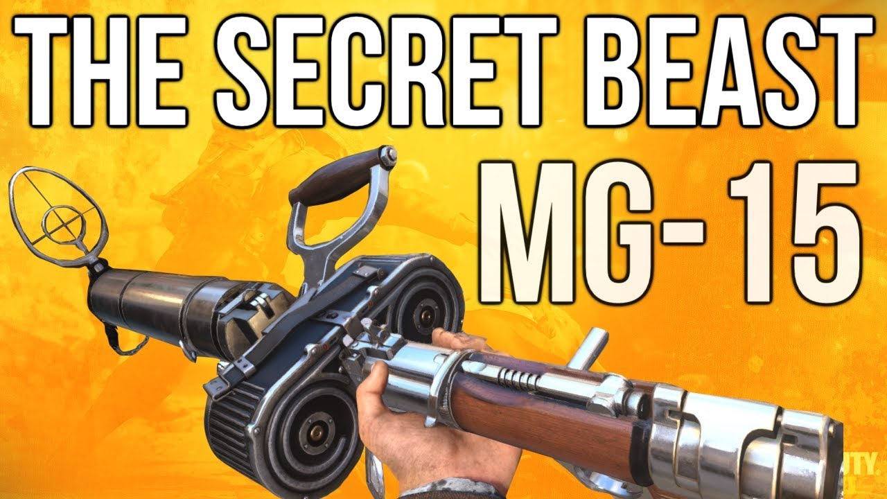 WW2 In Depth: MG-15, The Secret Beast! (Call of Duty: WWII)