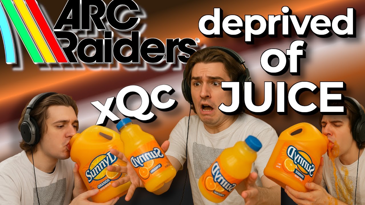 xQc loses all his JUICE in Arc Raiders