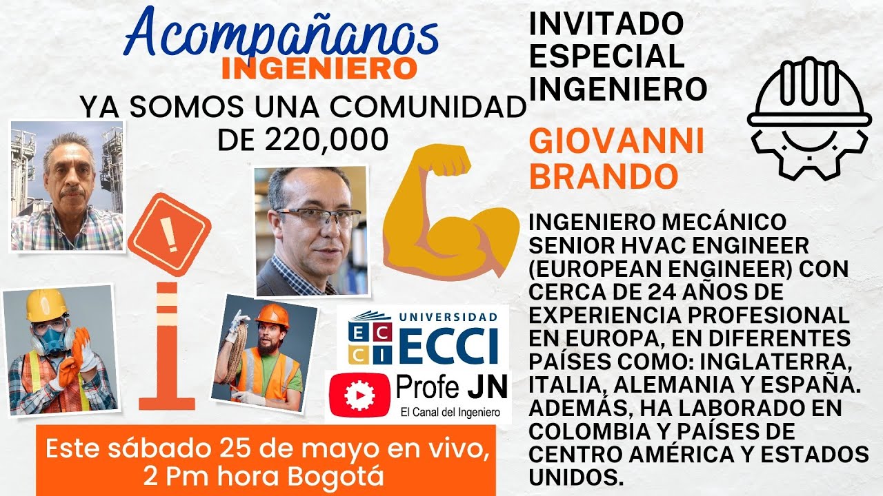 Cómo desempeñarse como ingeniero en Europa? Experiencia profesional del Ingeniero Giovanni Brando