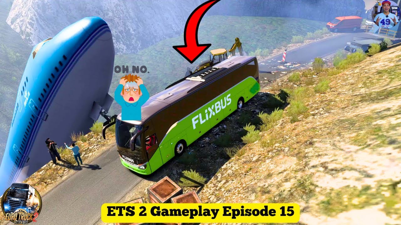 Euro Truck Simulator 2 Gameplay Episode 15 II ETS 2 Steering wheel gameplay II #ets2 #ets2gameplay