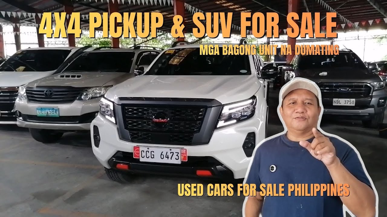 Used 4x4 SUVs for Sale PH | Montero GLS, Jimny & Navarra PRO-4X