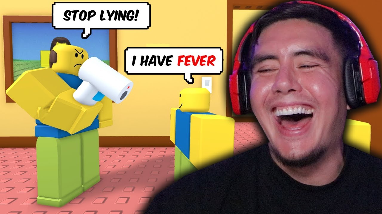 I HAVE TO CONVINCE MY DAD THAT IM SICK SO I CAN SKIP SCHOOL & ITS HILARIOUS (Roblox Needs More Heat)
