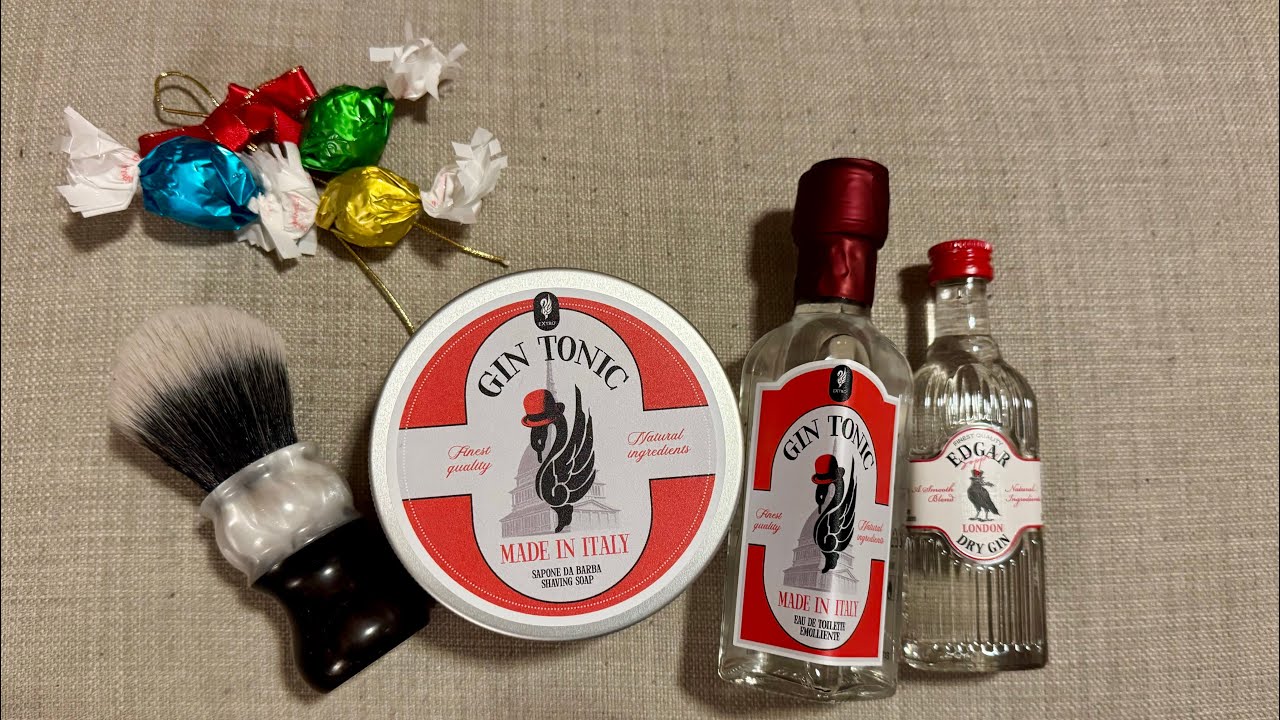 Unboxing&hellip;all together!!! Speciale nuovo Gin Tonic Extr&oacute; Cosmesi e pennello Boti per DE Razors