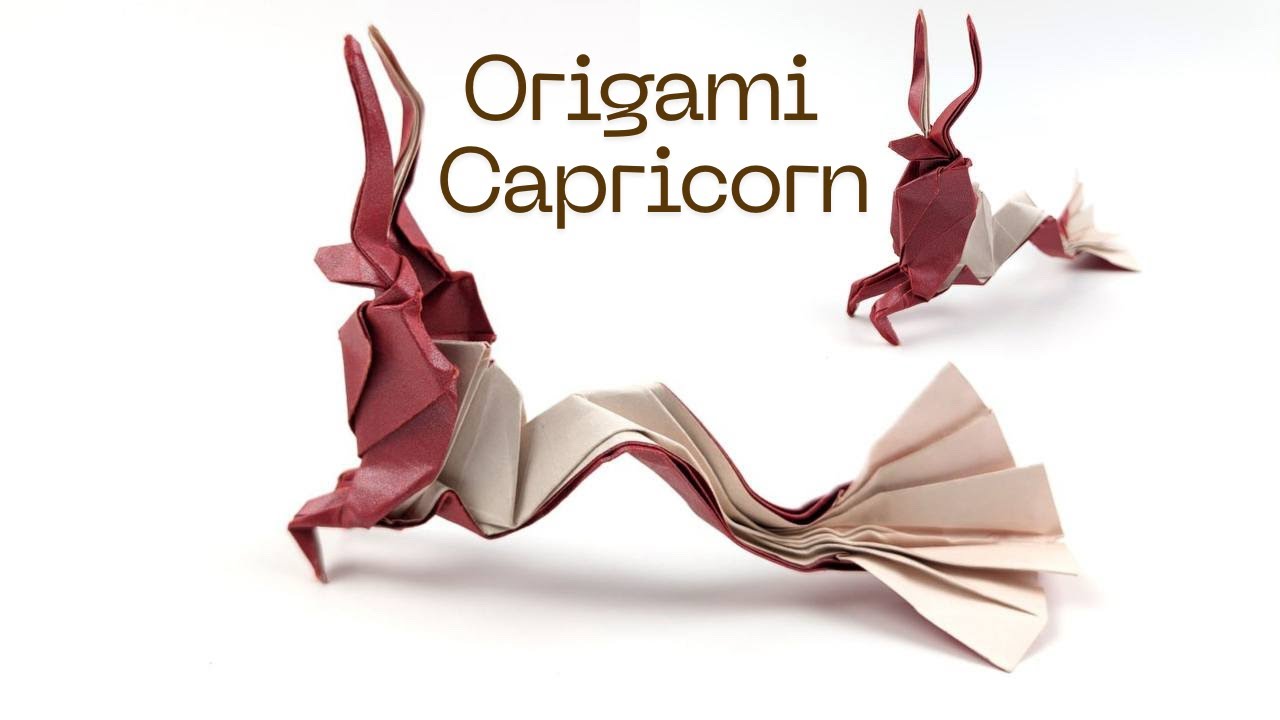 Capricorn DIY Craft/Origami Handmade