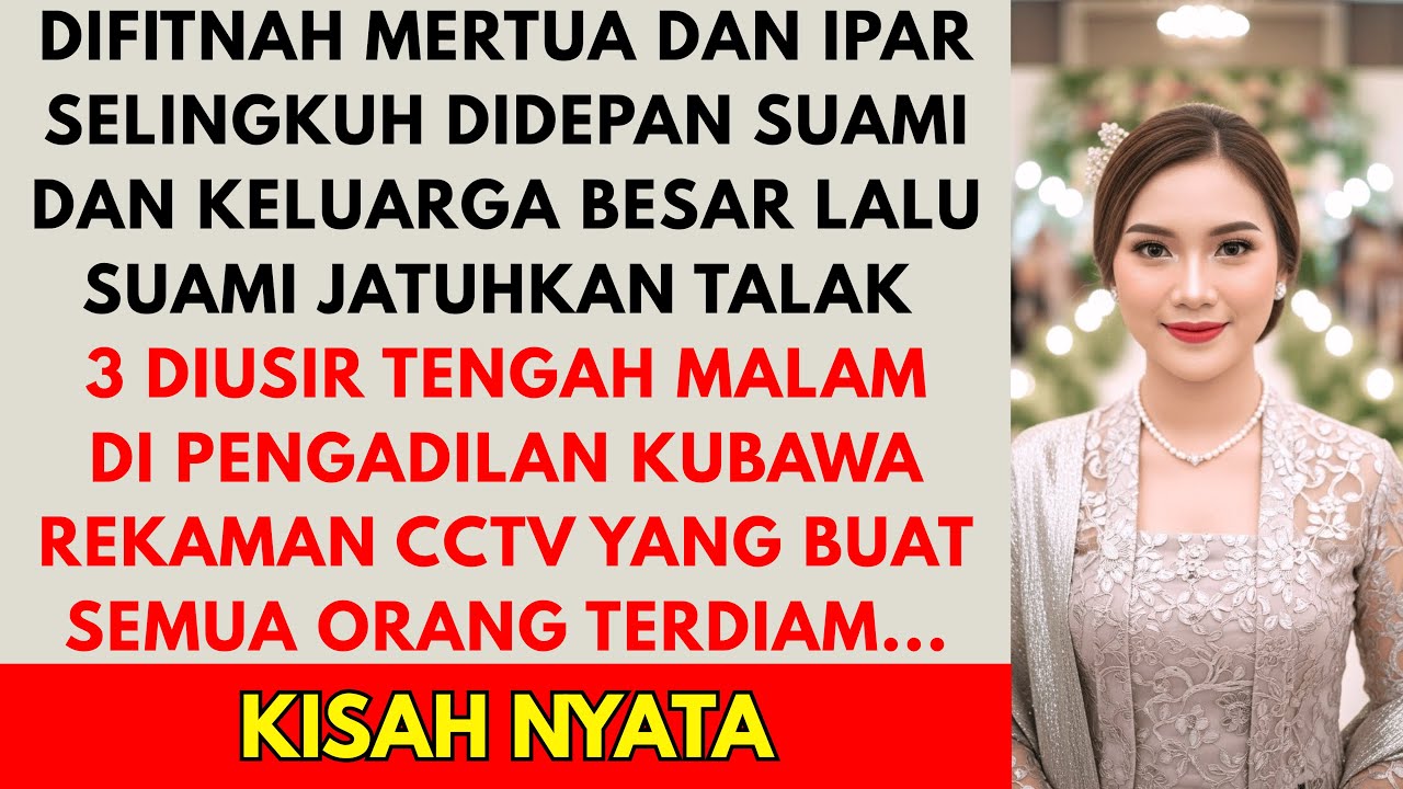 MERTUA DAN IPAR MEMFITNAHKU SELINGKUH LALU SUAMI JATUHKAN TALAK 3 DI DEPAN KELUARGA BESAR- ...