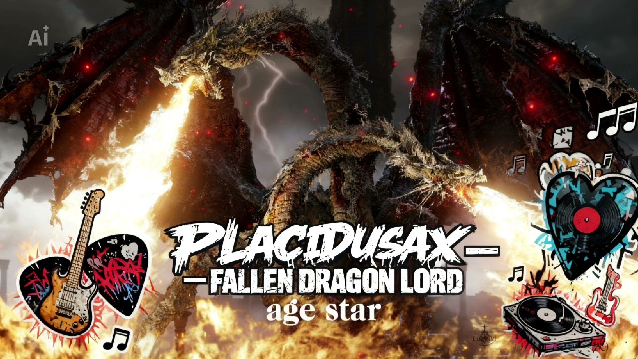 🐉 PLACIDUSAX — FALLEN DRAGON LORD(Heavy Metal / Hip Hop Fusion)