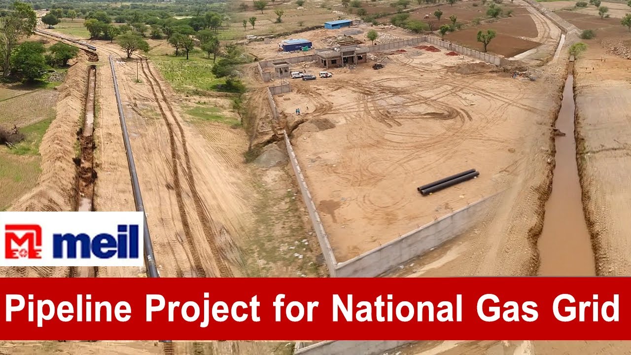 Pipeline Project for National Gas Grid | Megha Engineering and Infrastructures Ltd (MEIL)