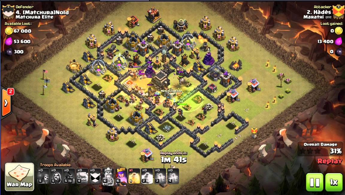 clash of clans (coc) th9 3 * attack  GOHO clan (marathi chava)  #yppvpyrg