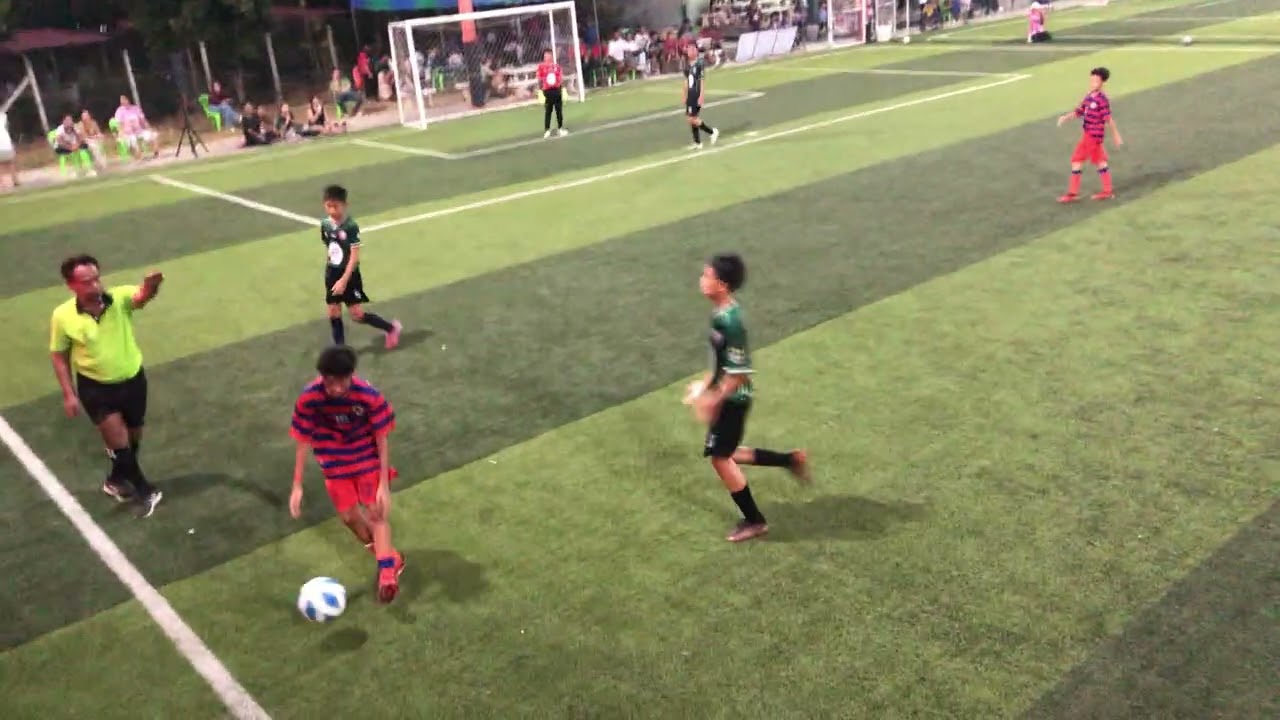 Eddie Academy (1) vs (0) สามโคก อบจ. /  ฟุตบอล 7 คน / ครึ่งหลัง / รอบรองชนะเลิศ