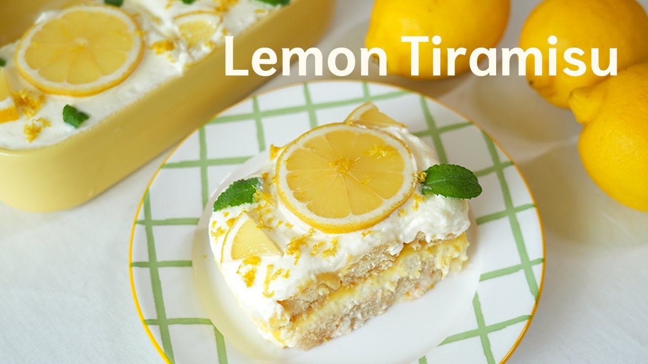 상큼 폭발! 무더운 여름엔 레몬티라미수🍋 생레몬 vs 시판 비교까지!