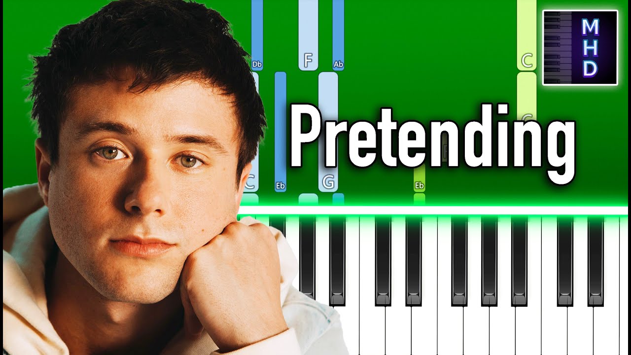 Alec Benjamin - Pretending - Piano Tutorial