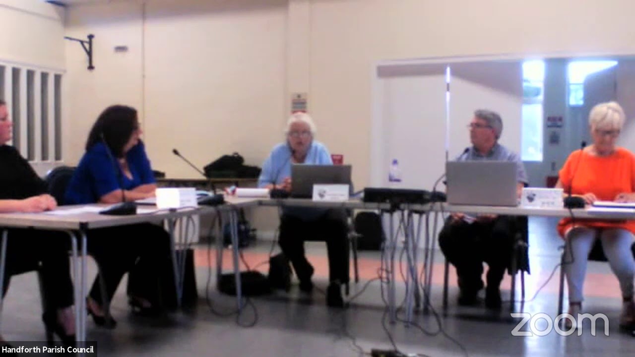 Handforth Parish Council Finance & Planning comm'tt's followed by Full Council meetings 13-07-21