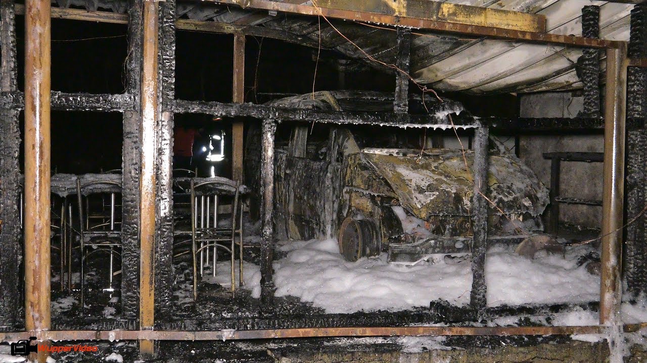Brand bei den Hells Angels in Gummersbach - Großeinsatz für die freiwillige Feuerwehr | 27.01.2019