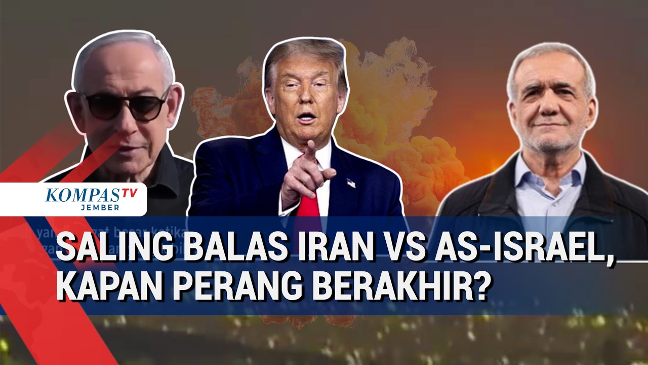 Perang Iran vs AS–Israel Kian Panas, Dunia Menanti Kapan Konflik Berakhir