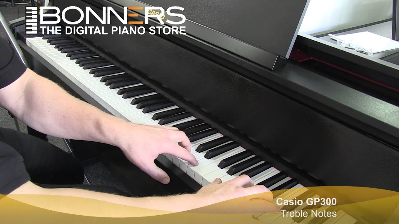 Casio GP300 vs Yamaha CLP575   Direct Sound Comparison Demo